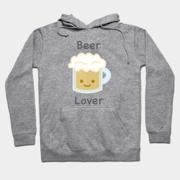 Kawaii Beer Mug T-Shirt Hoodie by happinessinatee